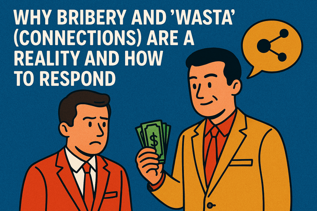 Why Bribery and ‘Wasta’ (Connections) Are a Reality and How to&nbsp;Respond